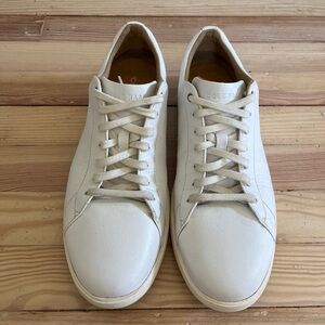 Cole Haan White Manmade leather tie sneakers‎ size 10.5